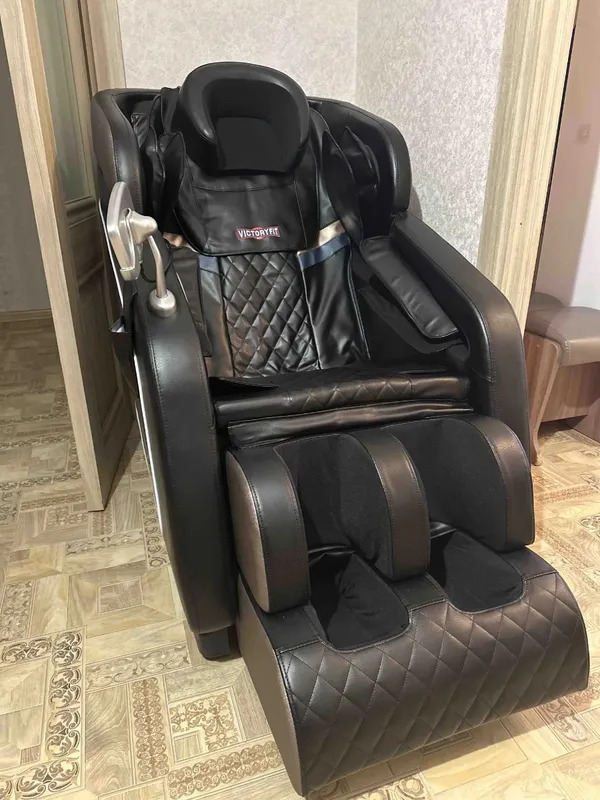 Павлу из Челябинска доставили Массажное кресло Victory Fit VF-M76 Brown!